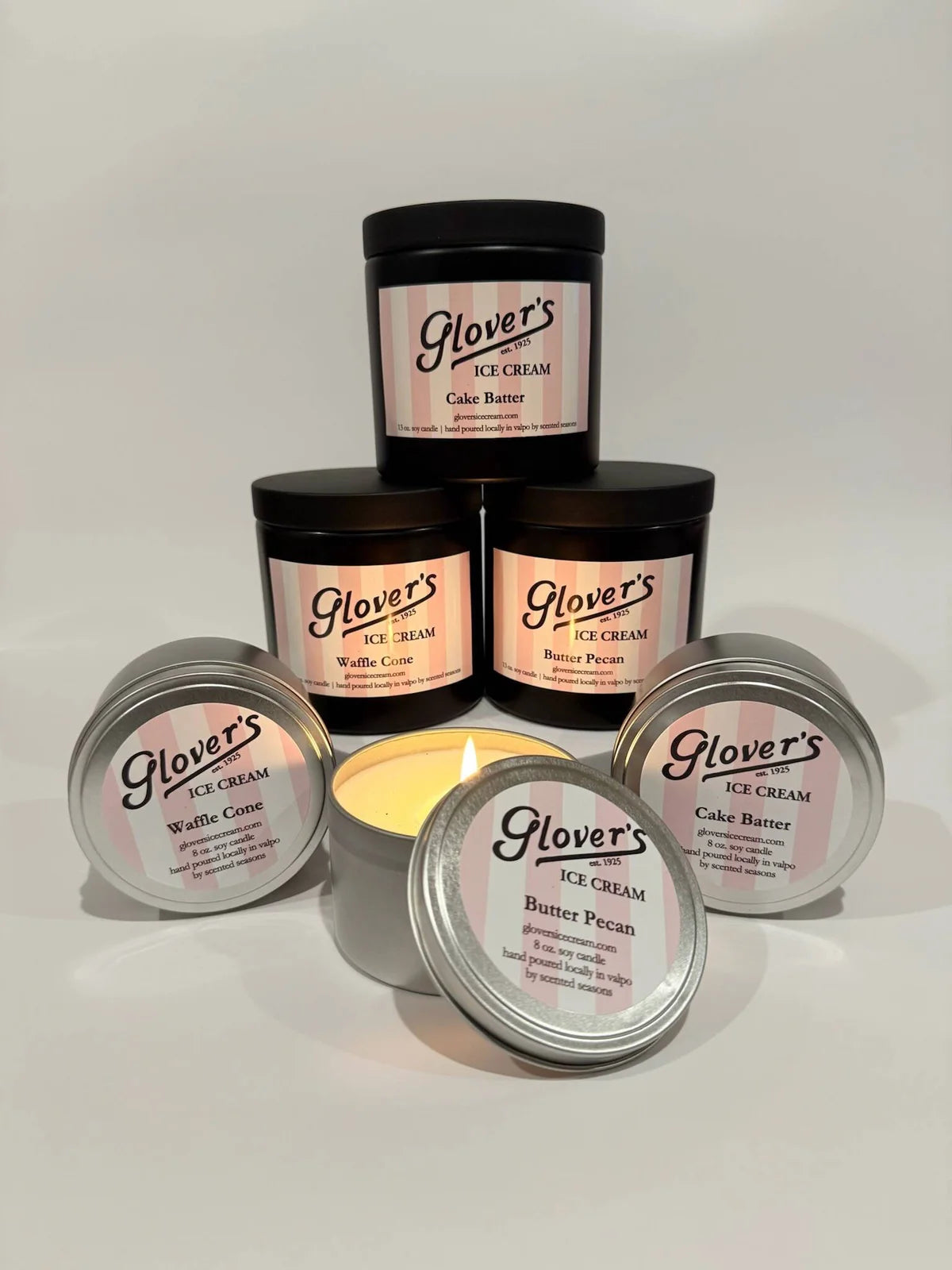 Glover's Ice Cream Candles